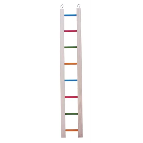 HAPPY PET LADDER HOUT GEKLEURD 61 CM HAPPY PET LADDER HOUT GEKLEURD 61 CM