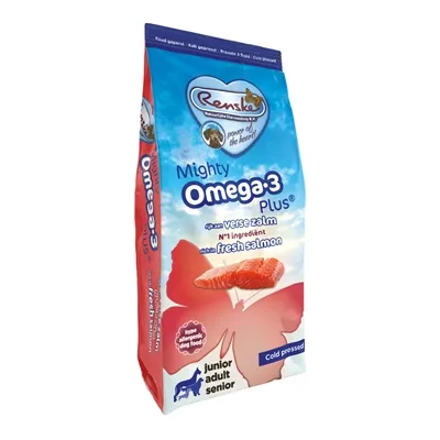 RENSKE MIGHTY OMEGA PLUS ZALM GEPERST HYPOALLERGEEN 12 KG RENSKE MIGHTY OMEGA PLUS ZALM GEPERST HYPOALLERGEEN 12 KG