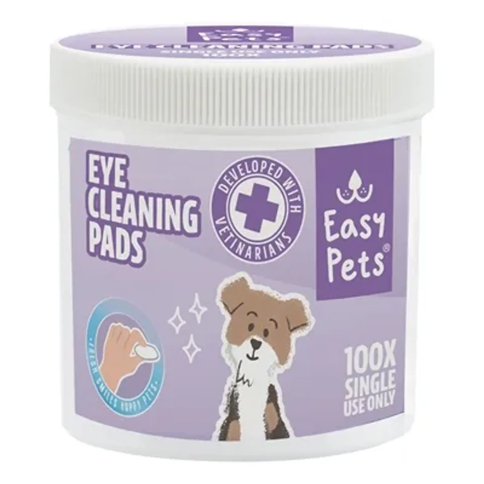 EASYPETS EYE CLEANING PADS 100 ST