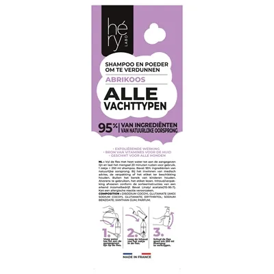 HERY SHAMPOO POEDER UNIVERSEEL 25 GR HERY SHAMPOO POEDER UNIVERSEEL 25 GR
