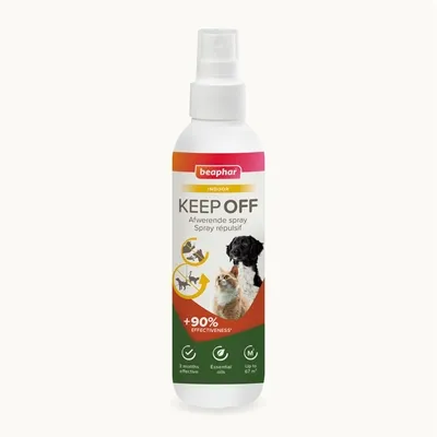 BEAPHAR KEEP OFF SPRAY KAT / HOND INDOOR 200 ML BEAPHAR KEEP OFF SPRAY KAT / HOND INDOOR 200 ML