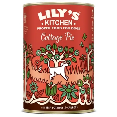 LILY’S KITCHEN DOG COTTAGE PIE 6X400 GR LILY’S KITCHEN DOG COTTAGE PIE 6X400 GR