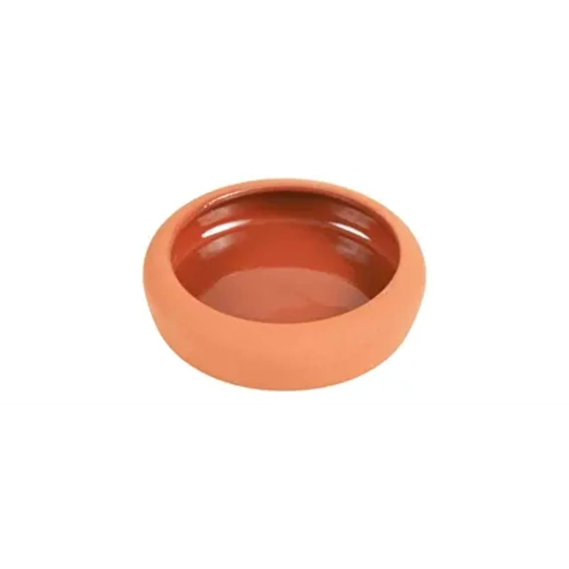TRIXIE VOER- / WATERBAK AFGERONDE RAND KERAMIEK 10 CM 125 ML