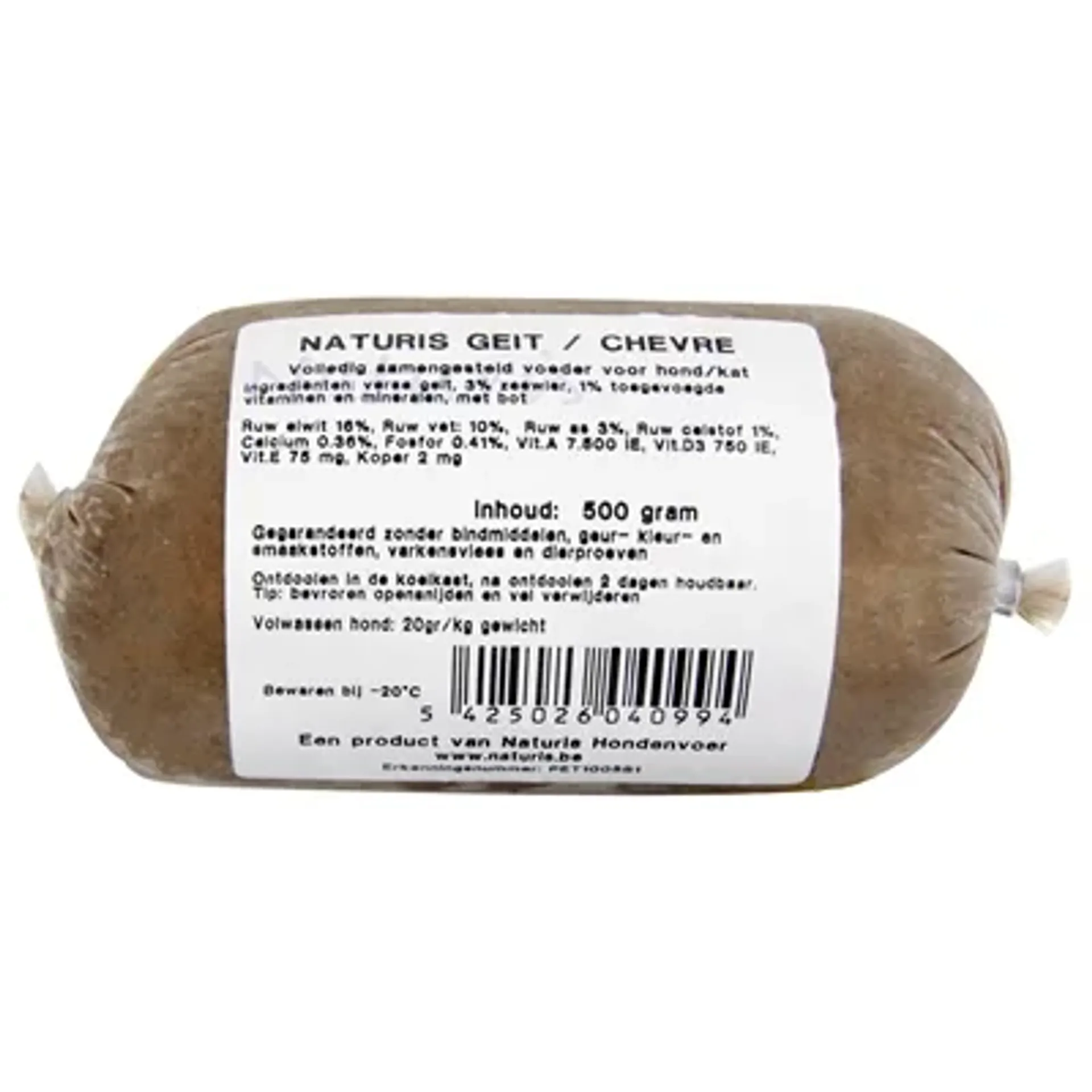 NATURIS GEIT / EEND 500 GR