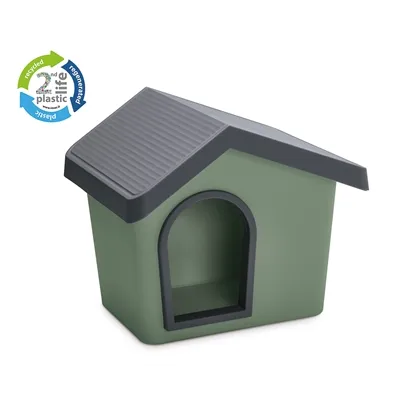 IMAC HONDENHOK ZEUS 70 2ND LIFE GERECYCLED GROEN 72X62X62,5 CM IMAC HONDENHOK ZEUS 70 2ND LIFE GERECYCLED GROEN 72X62X62,5 CM