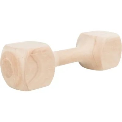 TRIXIE HOUTEN APPORTEERBLOK GEHOEKT 400 GR TRIXIE HOUTEN APPORTEERBLOK GEHOEKT 400 GR