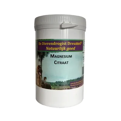 DIERENDROGIST MAGNESIUM CITRAAT 250 GR DIERENDROGIST MAGNESIUM CITRAAT 250 GR