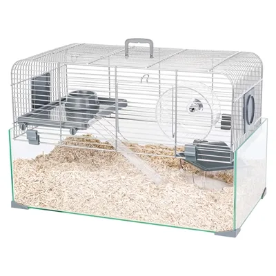 ZOLUX KNAAGDIERKOOI PANAS GRIJS 52X35X29 CM ZOLUX KNAAGDIERKOOI PANAS GRIJS 52X35X29 CM