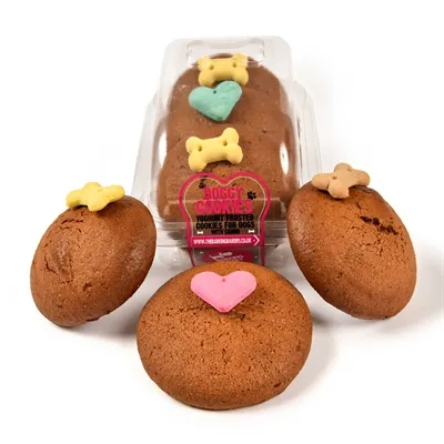 THE BARKING BAKERY MINI ICED WOOFINS TRIO ASSORTI THE BARKING BAKERY MINI ICED WOOFINS TRIO ASSORTI