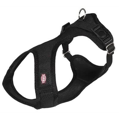 TRIXIE HONDENTUIG TOURING COMFORT SOFT ZWART 33-50X2 CM TRIXIE HONDENTUIG TOURING COMFORT SOFT ZWART 33-50X2 CM