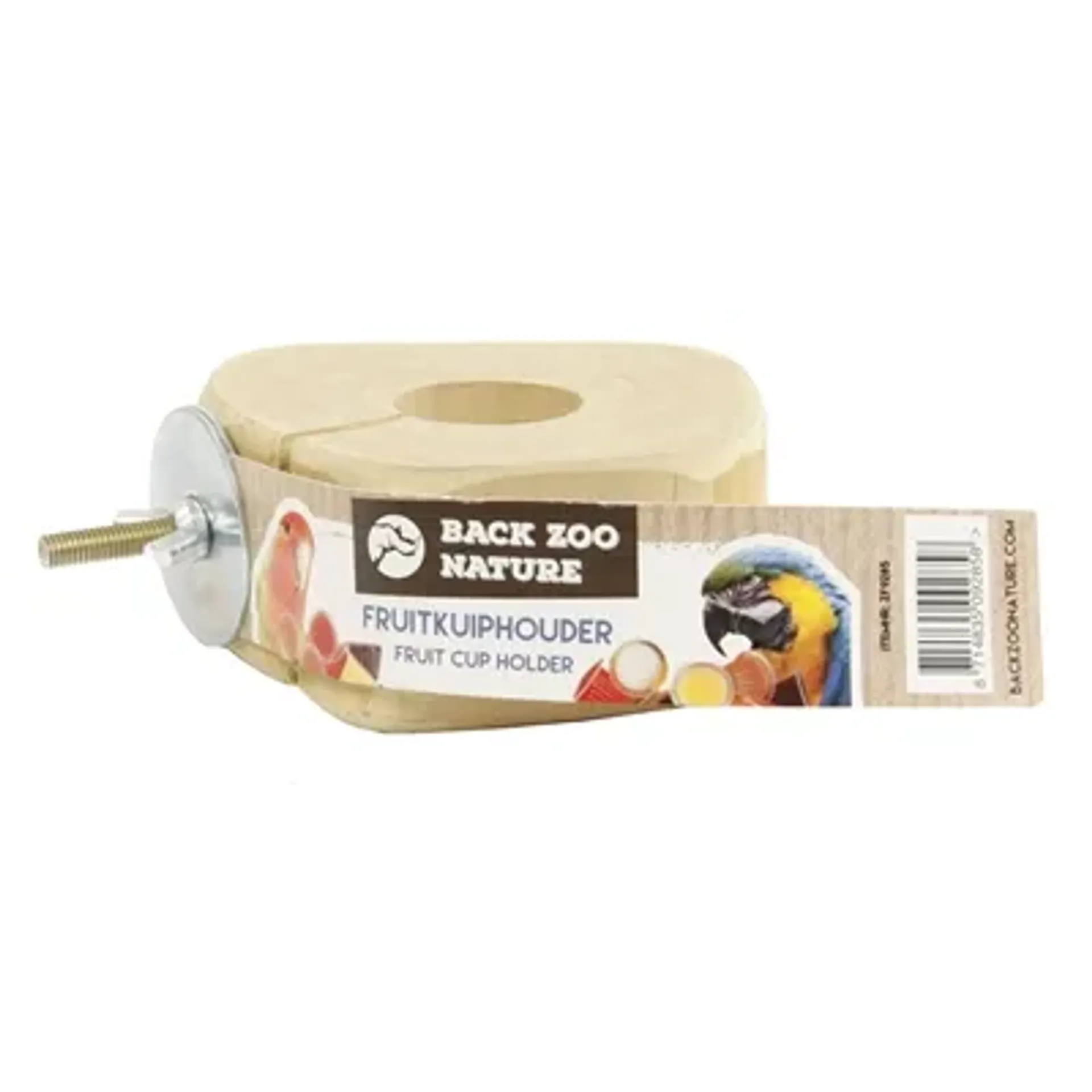 Back zoo nature fruitcup houder java met schroef