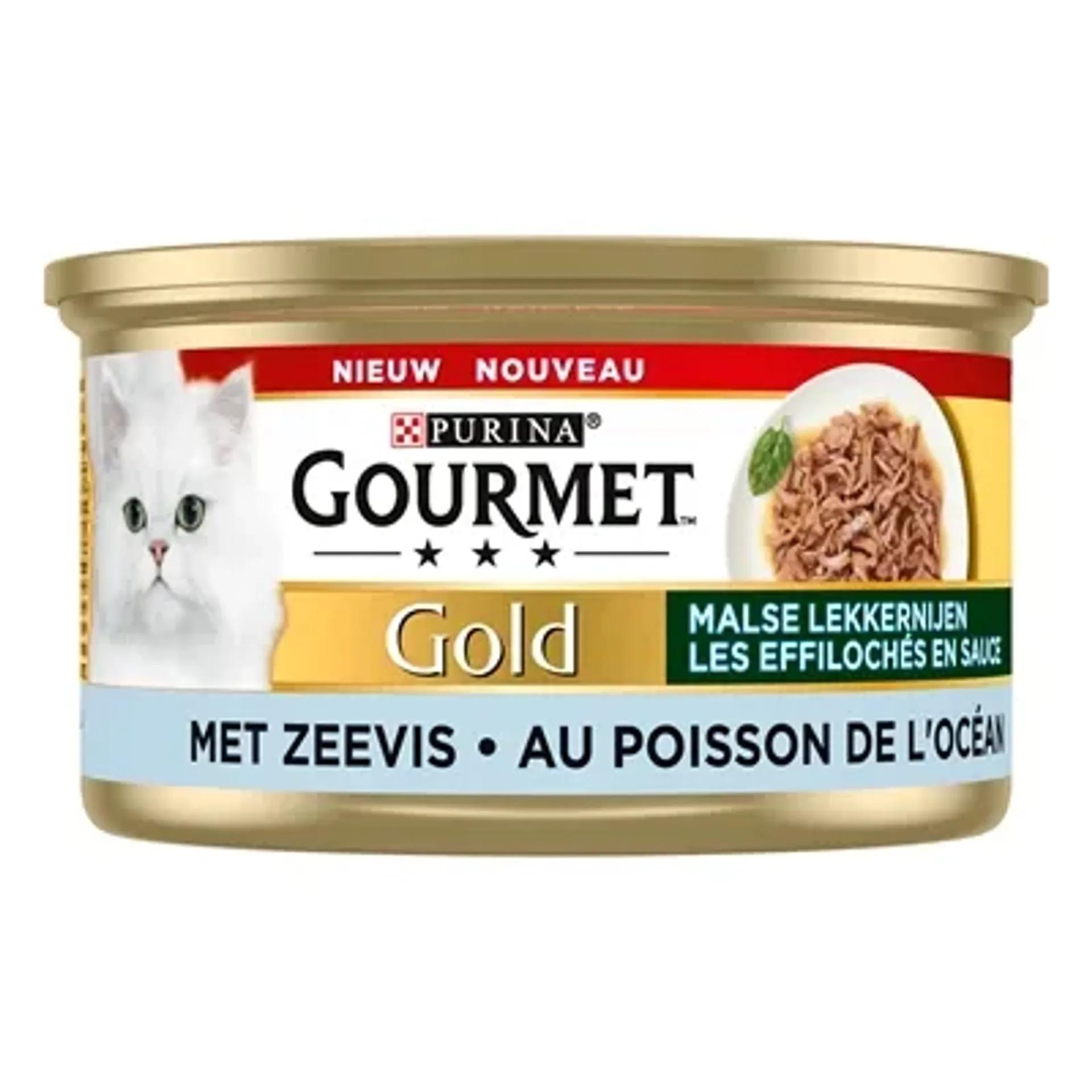 GOURMET GOLD MALSE LEKKERNIJEN ZEEVIS 24X85 GR