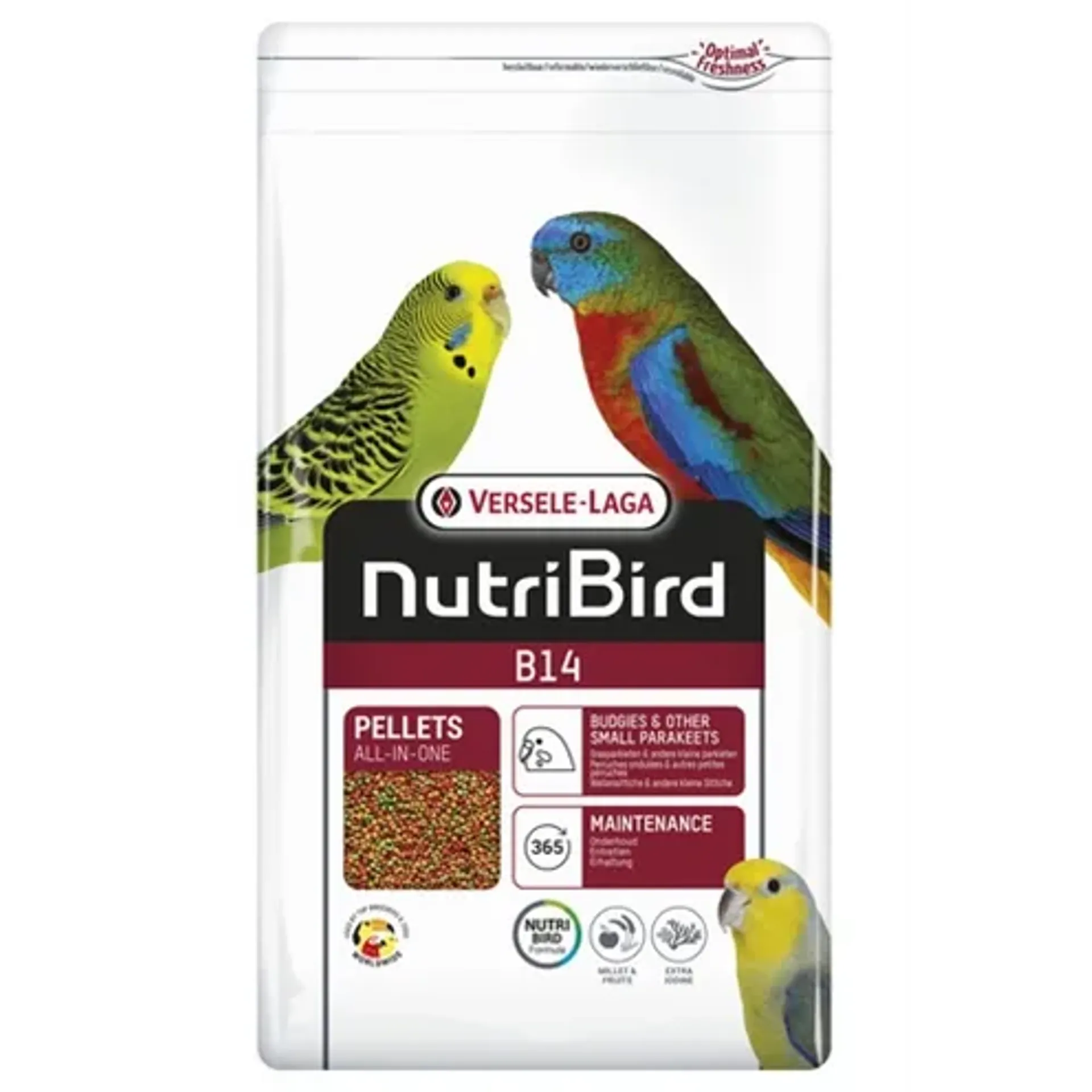 NUTRIBIRD B14 ONDERHOUDSVOEDER 3 KG