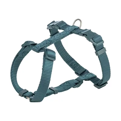 TRIXIE HONDENTUIG PREMIUM H-TUIG PETROL BLAUW 60-87X2,5 CM TRIXIE HONDENTUIG PREMIUM H-TUIG PETROL BLAUW 60-87X2,5 CM
