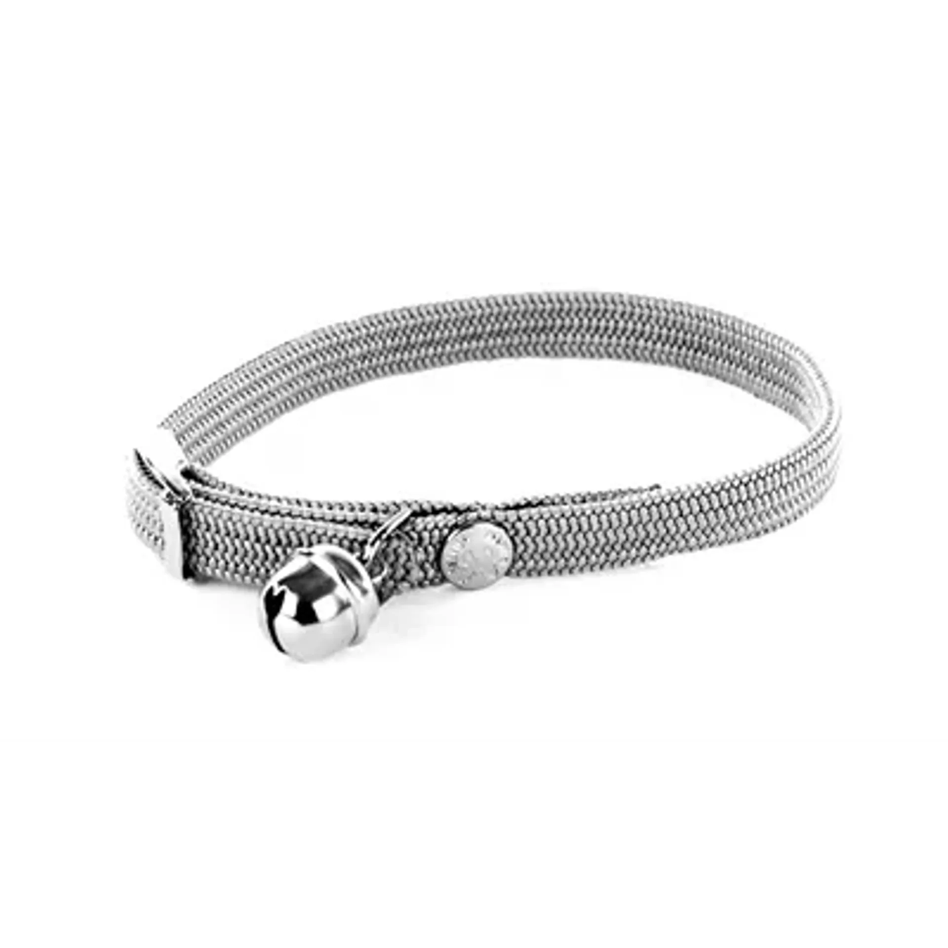 MARTIN HALSBAND KAT ELASTISCH NYLON GRIJS 30X1 CM