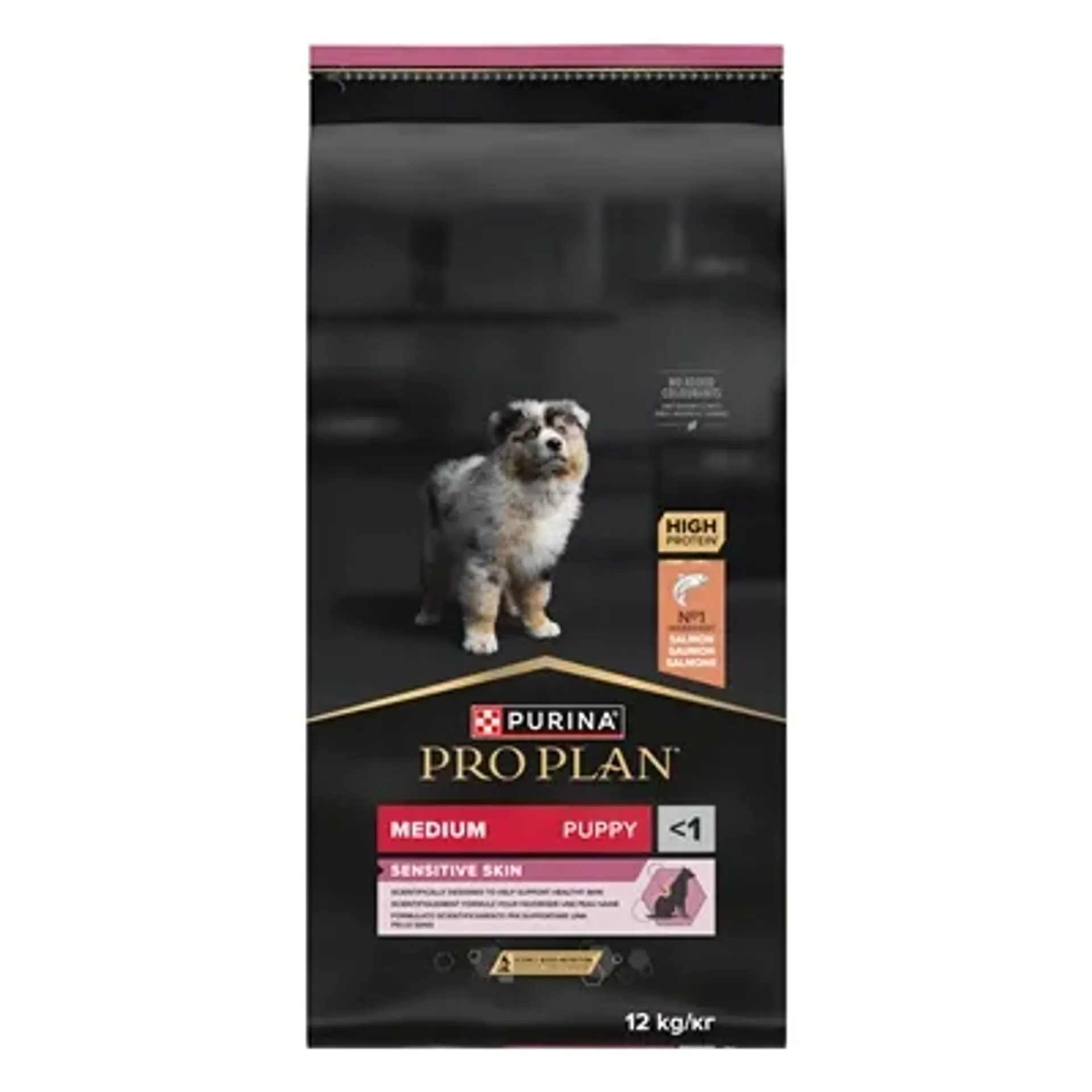 PRO PLAN PUPPY MEDIUM SENSITIVE SKIN 12 KG