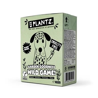 HENART PLANTZ GARDEN GOODNESS WILD-GAME-LIKE CHUNKS TETRA PAK 380 GR HENART PLANTZ GARDEN GOODNESS WILD-GAME-LIKE CHUNKS TETRA PAK 380 GR