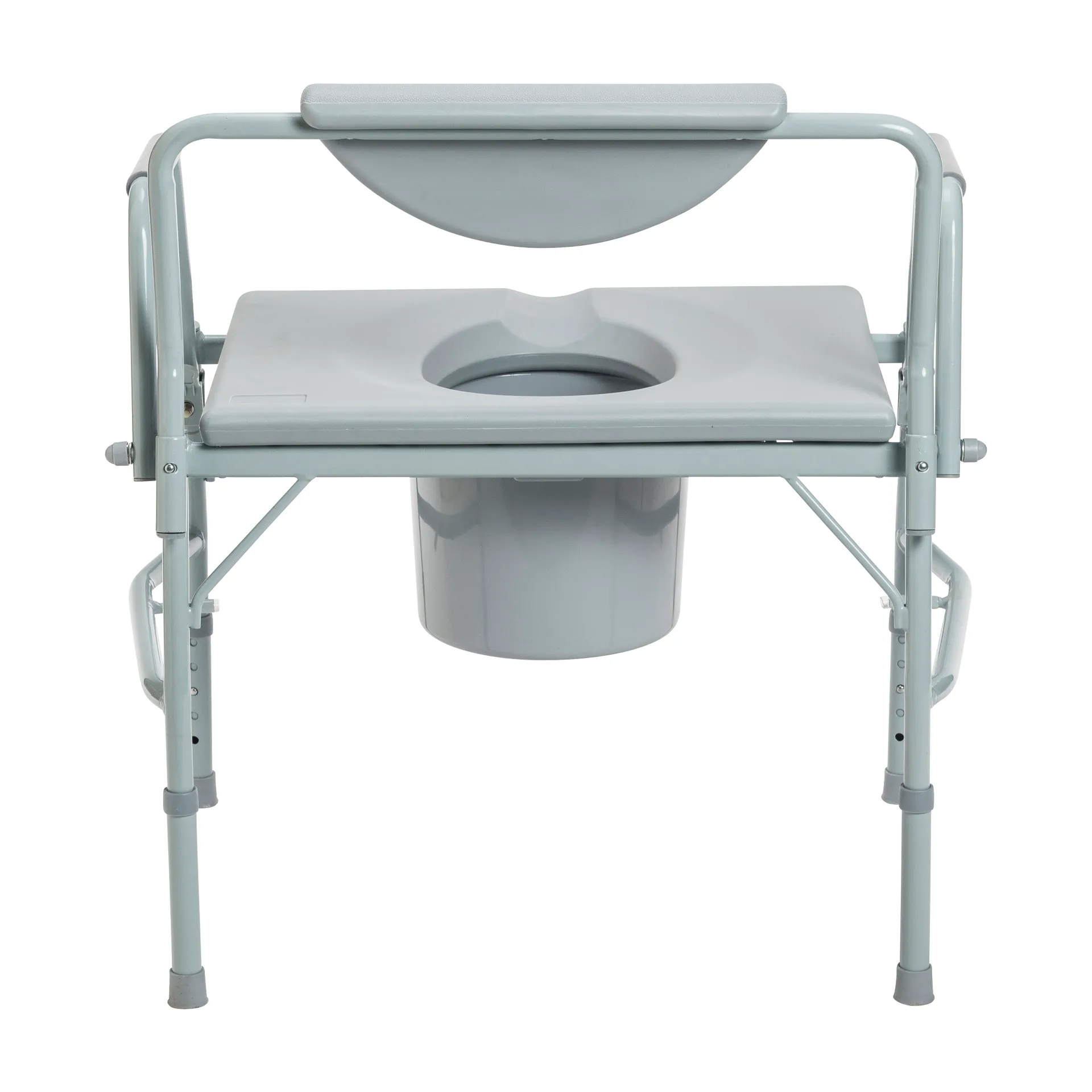 Drive Medical Bariatric Drop Arm Bedside Commode Chair - Image 6