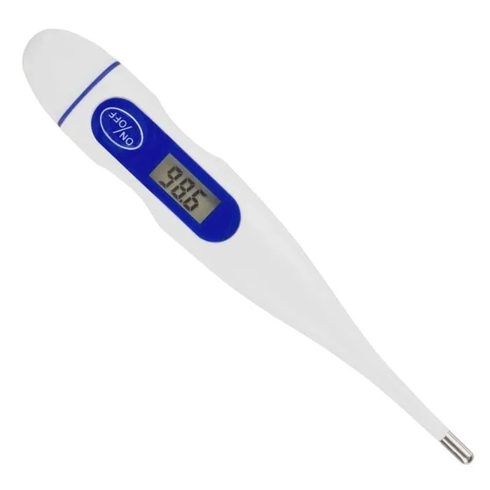 Vive Digital Thermometer, One-touch Oral, Rectal, Axillary, With Case Vive Digital Thermometer, One-touch Oral, Rectal, Axillary, With Case