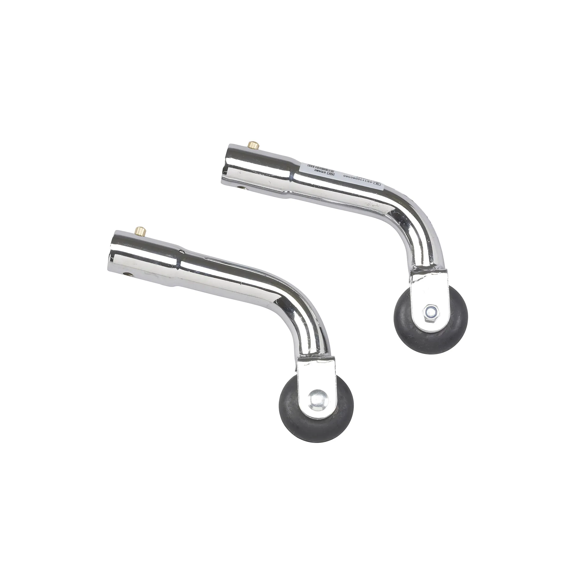 Drive Medical Anti Tippers with Wheels, 1 Pair Drive Medical Anti Tippers with Wheels, 1 Pair