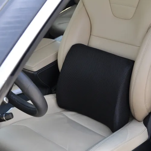 COMFORT & SUPPORT Memory Foam Lumbar Cushion With Straps by Blue Jay - Image 5