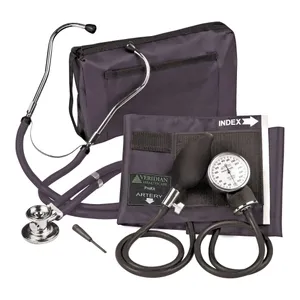 Veridian Sterling Series ProKit Aneroid Sphygmomanometer with Stethoscope Veridian Sterling Series ProKit Aneroid Sphygmomanometer with Stethoscope