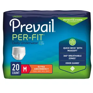 Prevail Per Fit Daily Underwear Moderate Absorbency For Adults Unisex Prevail Per Fit Daily Underwear Moderate Absorbency For Adults Unisex