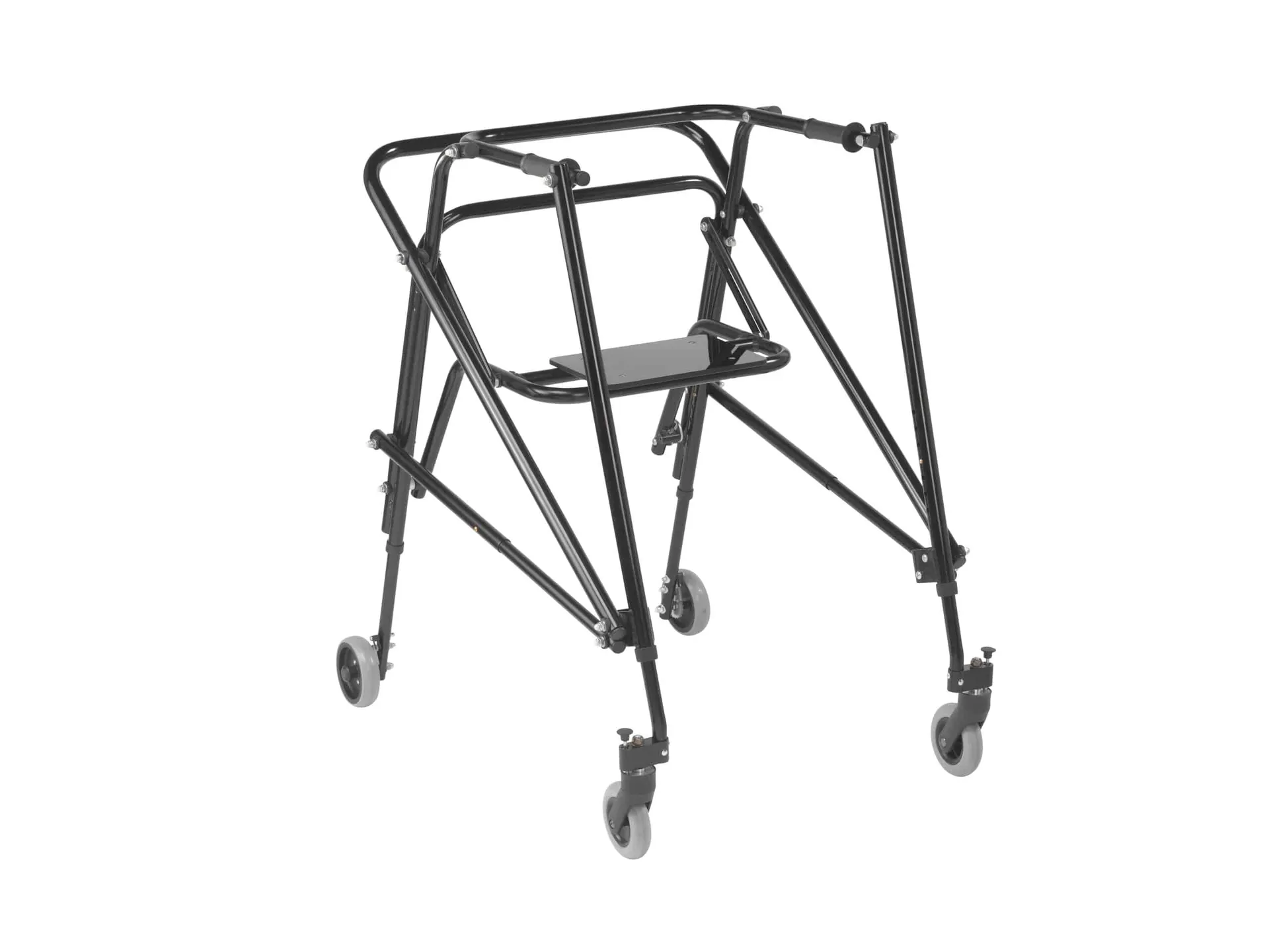 Drive Medical Nimbo 2G Lightweight Posterior Walker with Seat, Extra Large, Emperor Black Drive Medical Nimbo 2G Lightweight Posterior Walker with Seat, Extra Large, Emperor Black