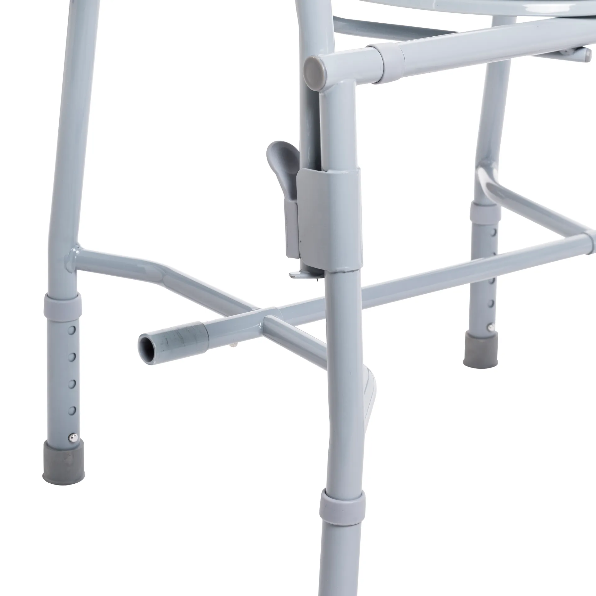 Drive Medical Steel Drop Arm Bedside Commode with Padded Arms - Image 9
