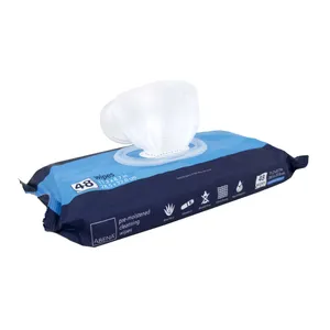 Abena Scented Pre-Moistened Cleansing Wipes, Soft Pack Abena Scented Pre-Moistened Cleansing Wipes, Soft Pack
