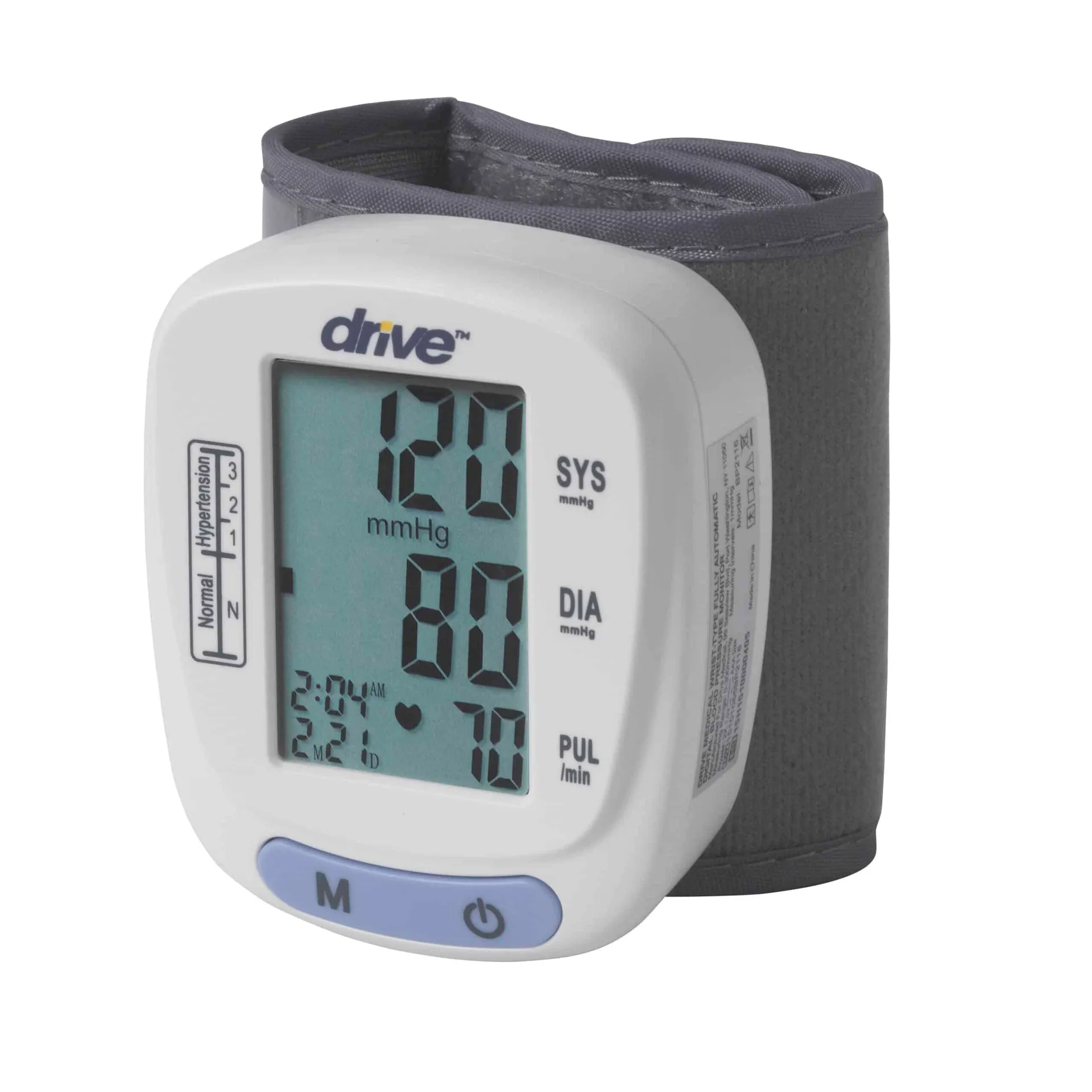 Drive Medical Automatic Blood Pressure Monitor, Wrist Model Drive Medical Automatic Blood Pressure Monitor, Wrist Model