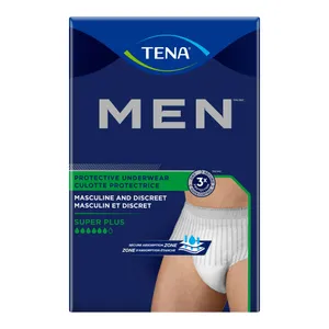 TENA MEN Protective Incontinence Underwear Super Plus Absorbency TENA MEN Protective Incontinence Underwear Super Plus Absorbency