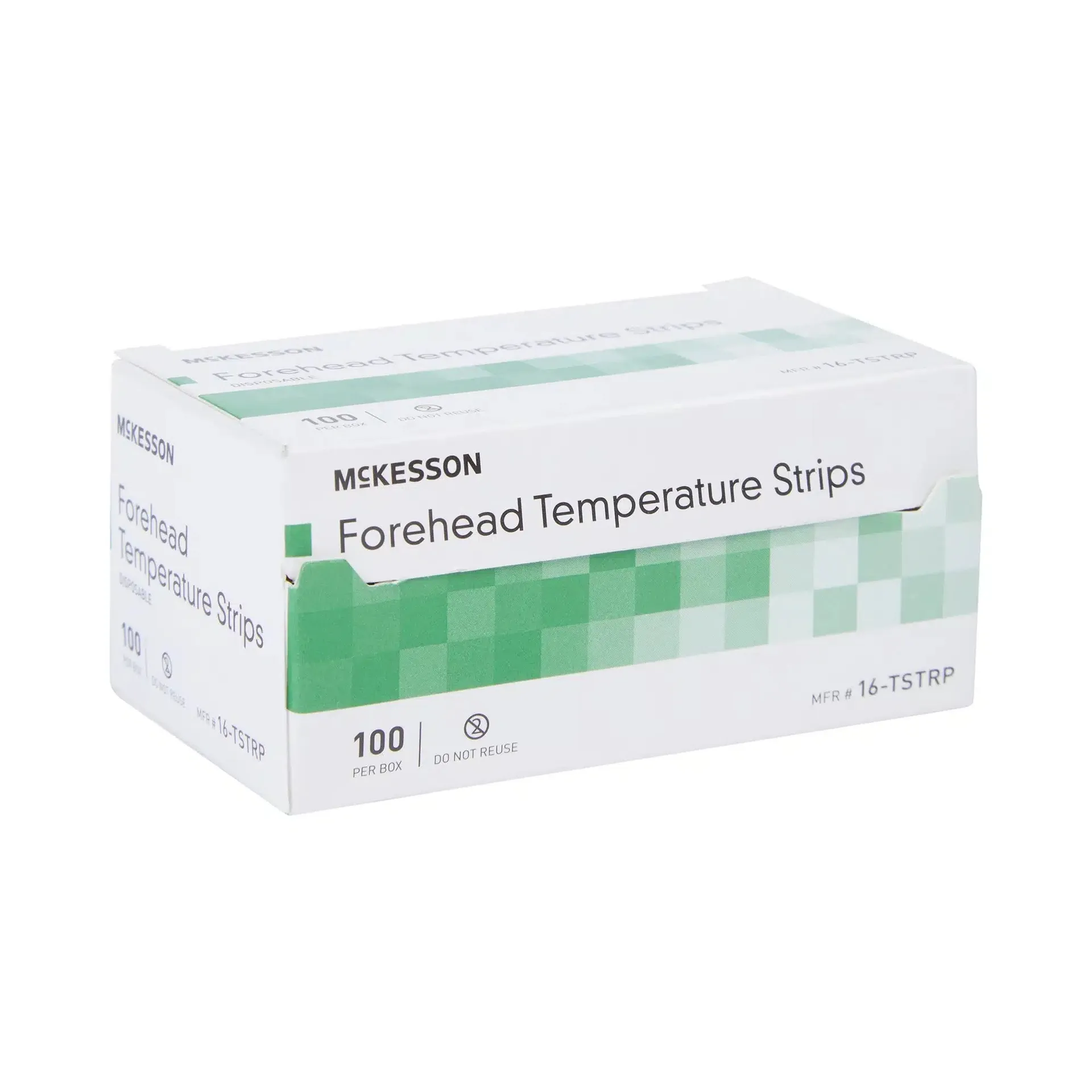 McKesson Single Patient Skin Forehead Temperature Strip - Image 3