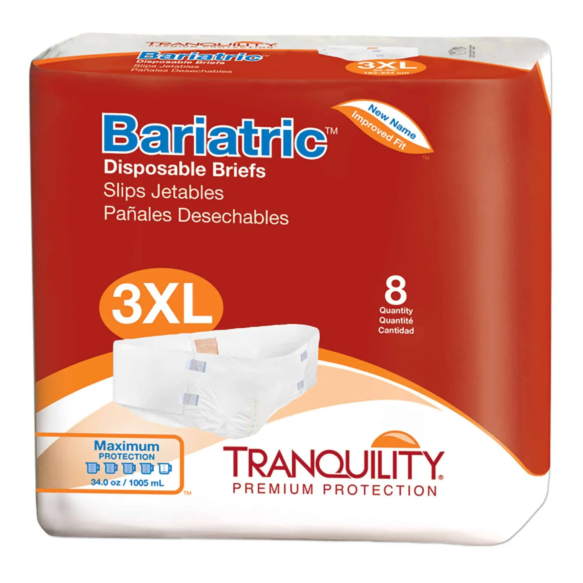 Tranquility Bariatric Disposable Brief Tranquility Bariatric Disposable Brief