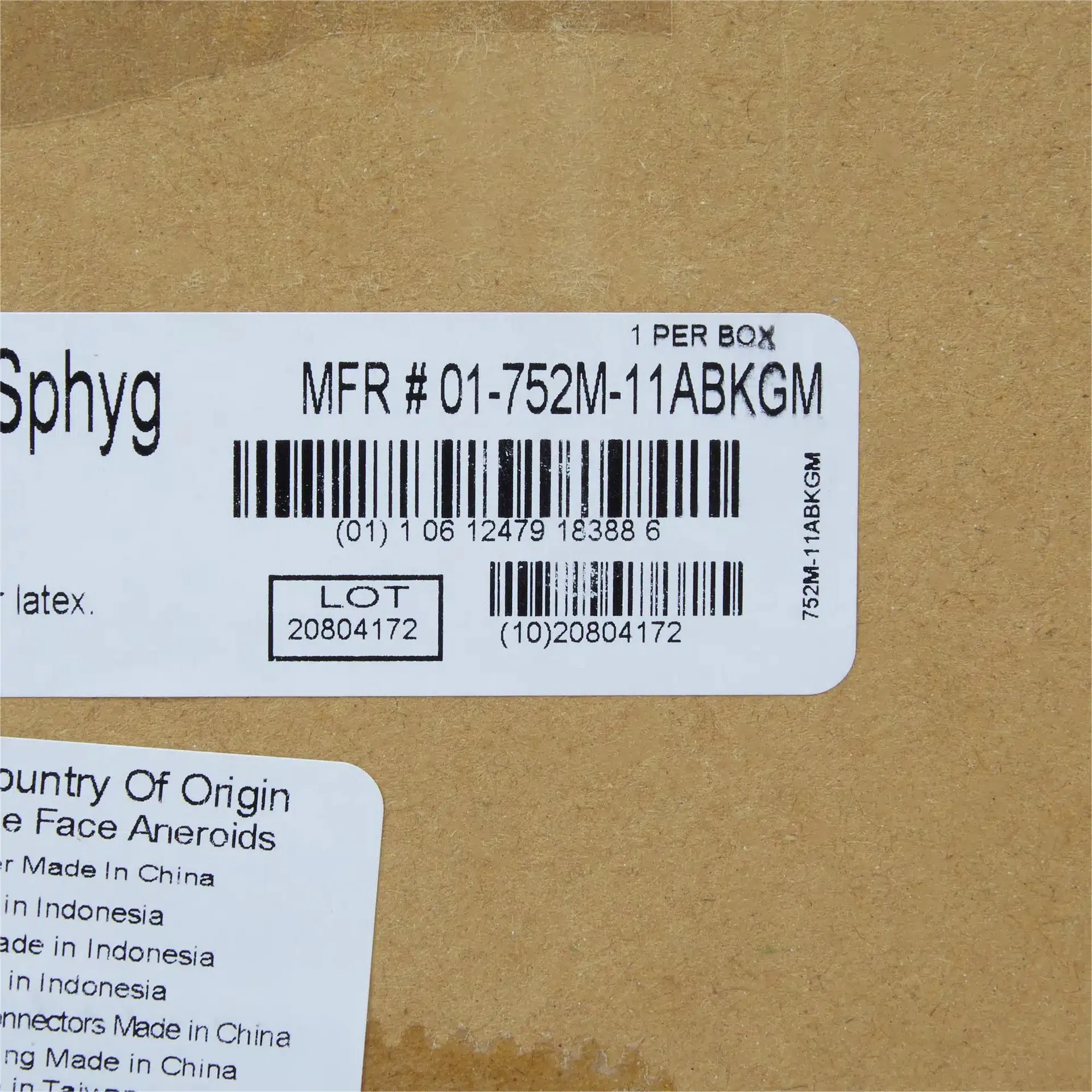 McKesson LUMEON Mobile Aneroid Sphygmomanometer Unit Adult Nylon Cuff - Image 4