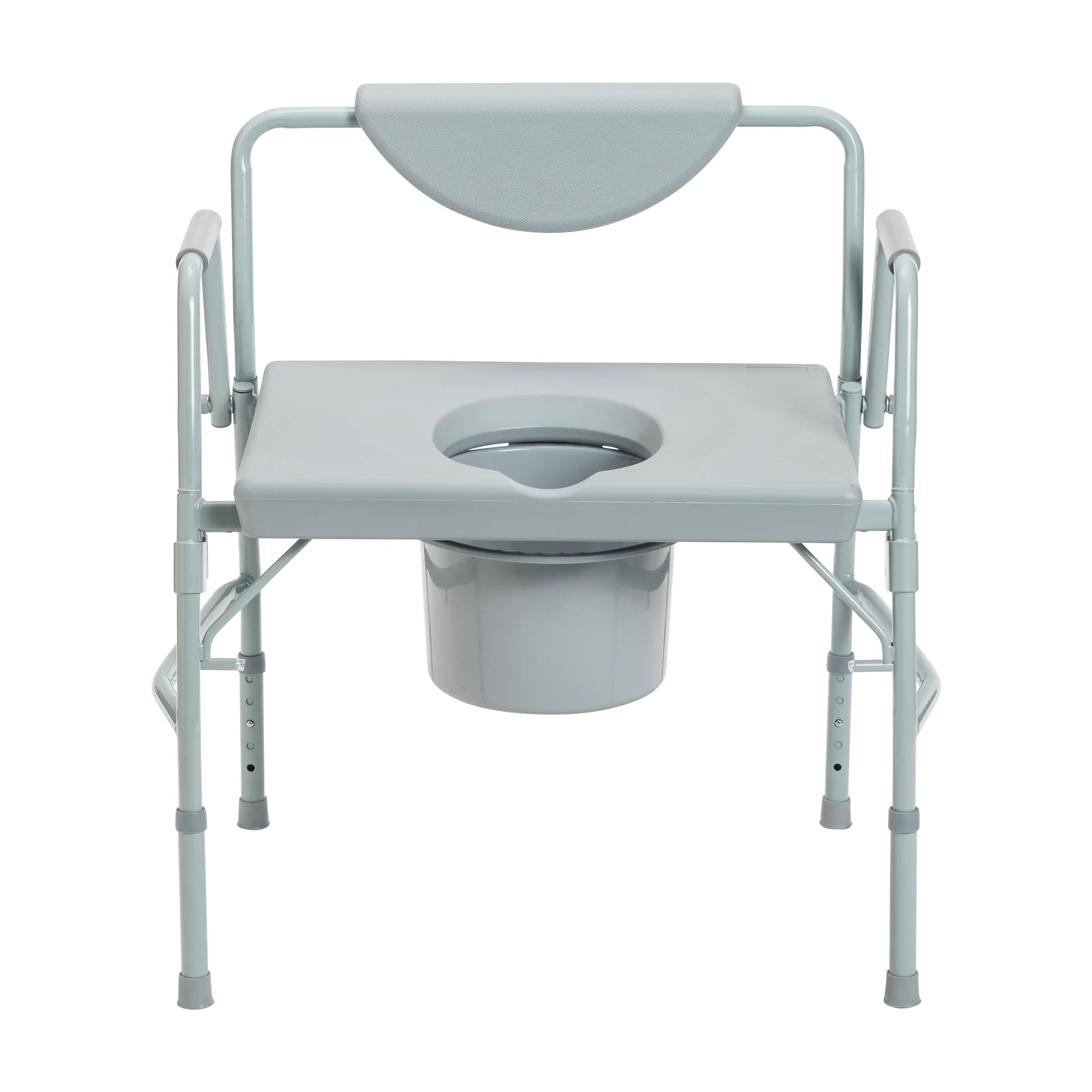 Drive Medical Bariatric Drop Arm Bedside Commode Chair - Image 4