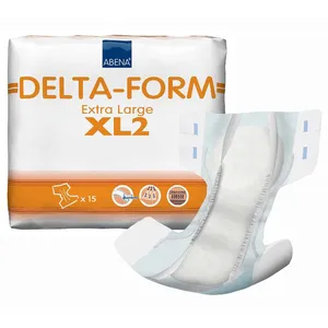 Abena Delta-Form XL2 Adult Incontinence Brief, Moderate Absorbency Abena Delta-Form XL2 Adult Incontinence Brief, Moderate Absorbency