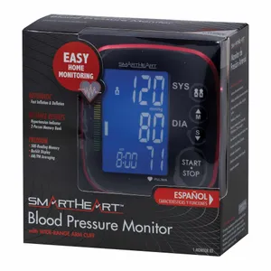SmartHear Automatic Digital Blood Pressure Arm Monitor Adult Cuff Nylon SmartHear Automatic Digital Blood Pressure Arm Monitor Adult Cuff Nylon