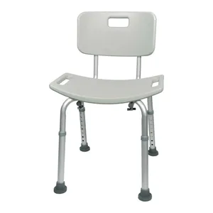 McKesson Aluminum Bath Bench With Removable Backrest McKesson Aluminum Bath Bench With Removable Backrest