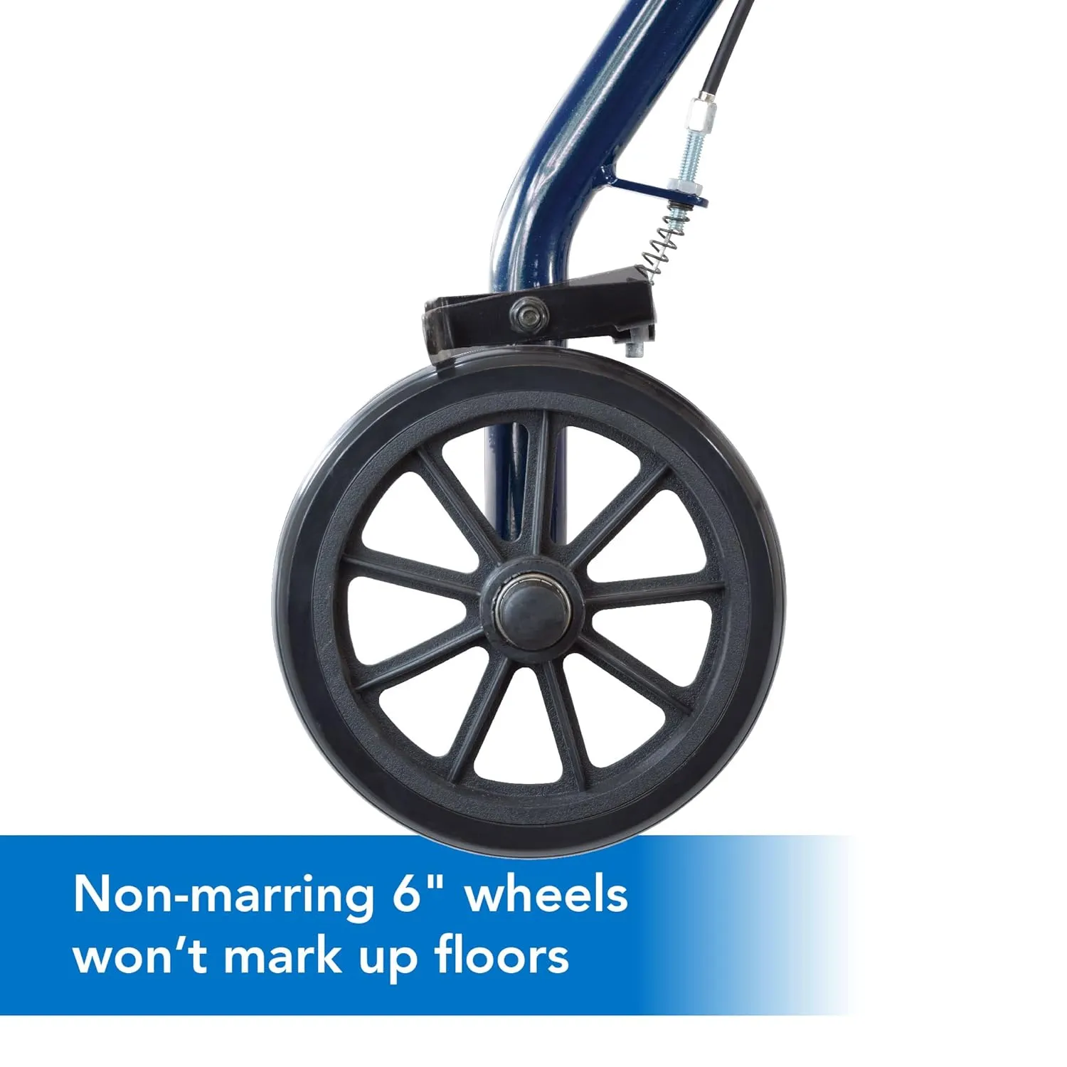 ProBasics Steel Economy Rollator With 6" Wheels - Image 10