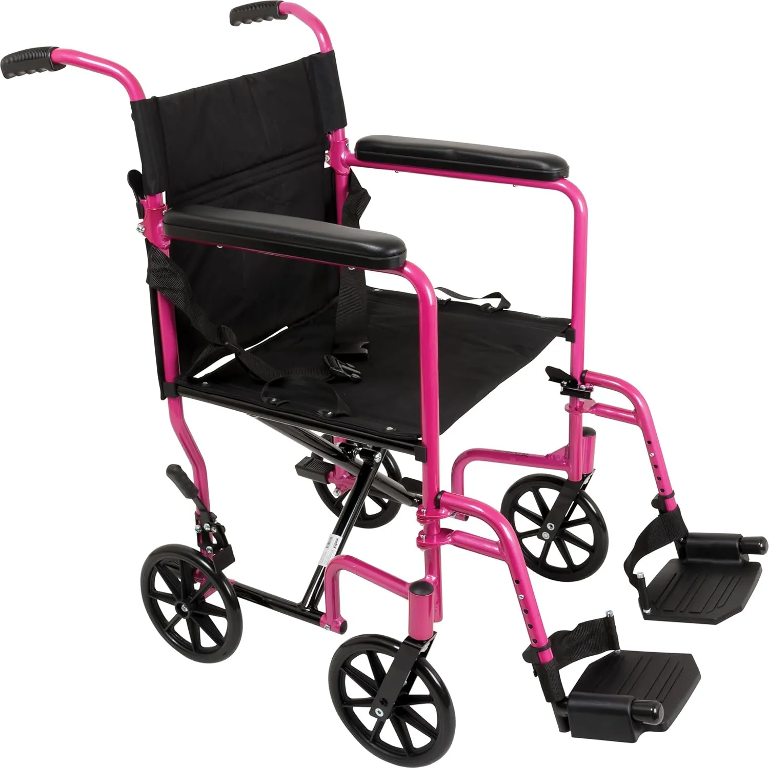 ProBasics Aluminum Lightweight Foldable Transport Chair With 19 inch Seat - Image 3