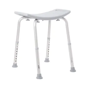 McKesson Aluminum Frame Bath Bench Gray McKesson Aluminum Frame Bath Bench Gray