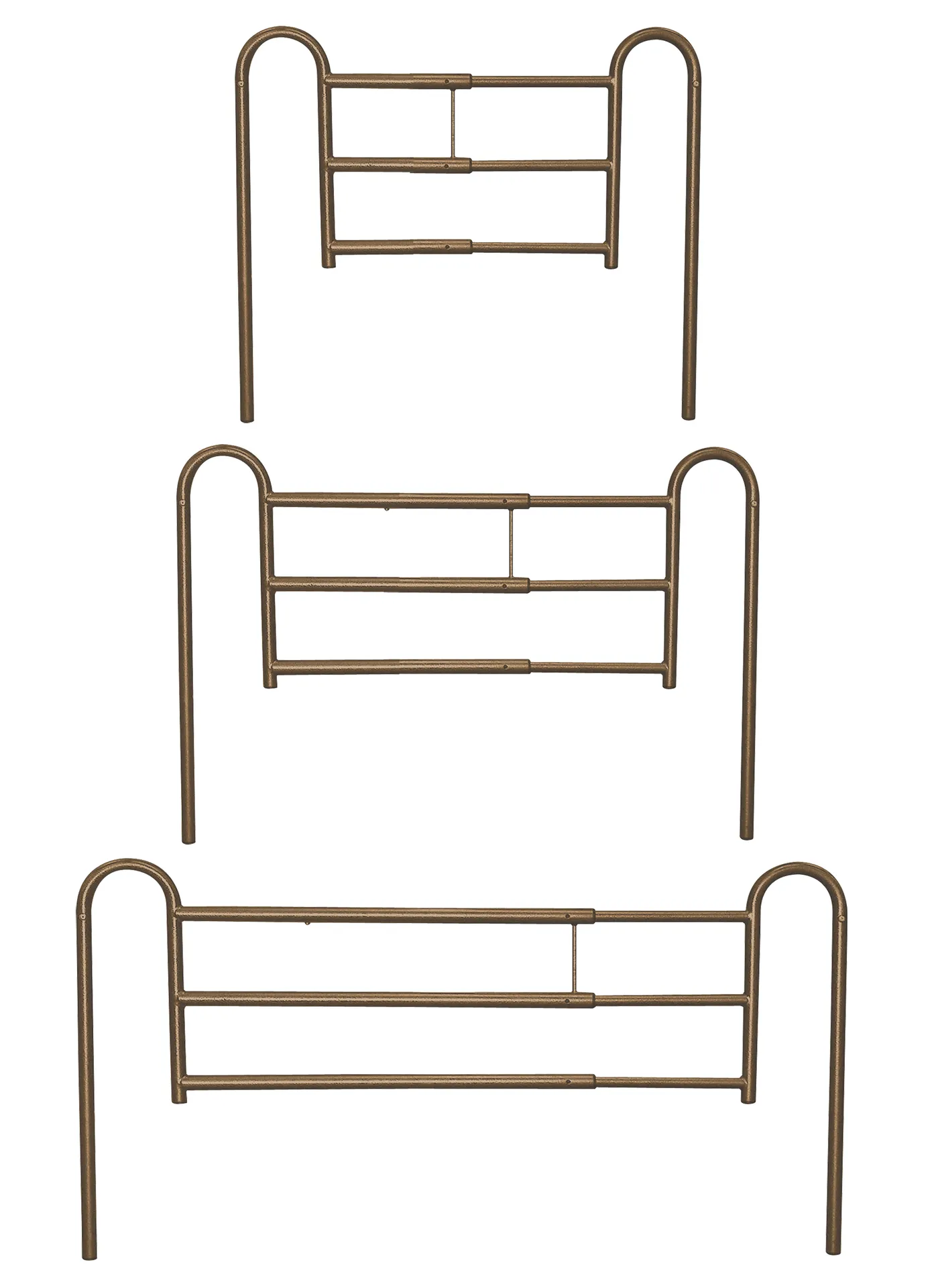 Drive Medical Home Bed Style Adjustable Length Bed Rails, 1 Pair - Image 2