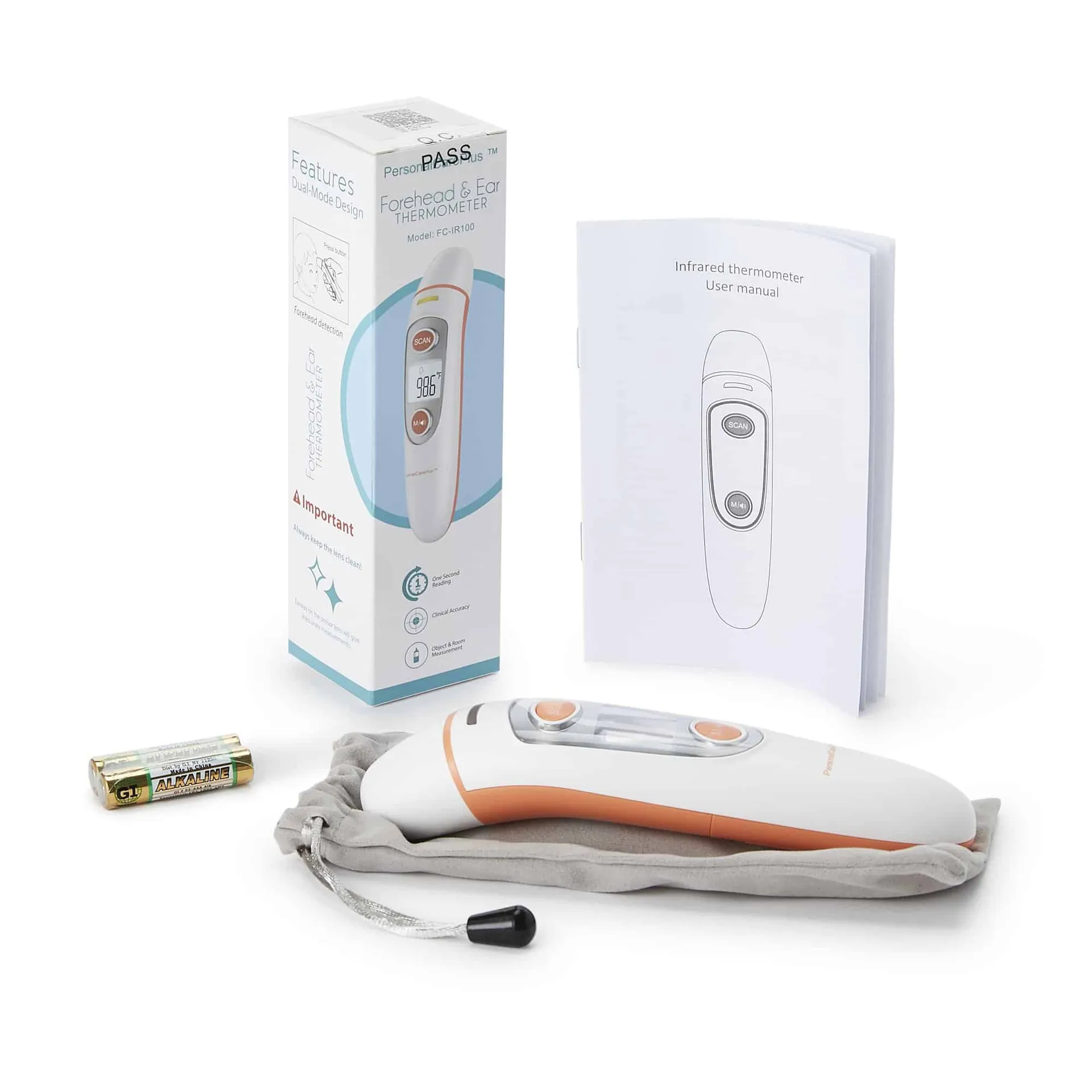 ProMed Specialties Non-Contact Skin Surface Thermometer Infrared Skin Probe ProMed Specialties Non-Contact Skin Surface Thermometer Infrared Skin Probe