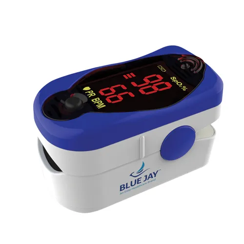 KNOW YOUR O2 Comfort Fingertip Pulse Oximeter by Blue Jay KNOW YOUR O2 Comfort Fingertip Pulse Oximeter by Blue Jay