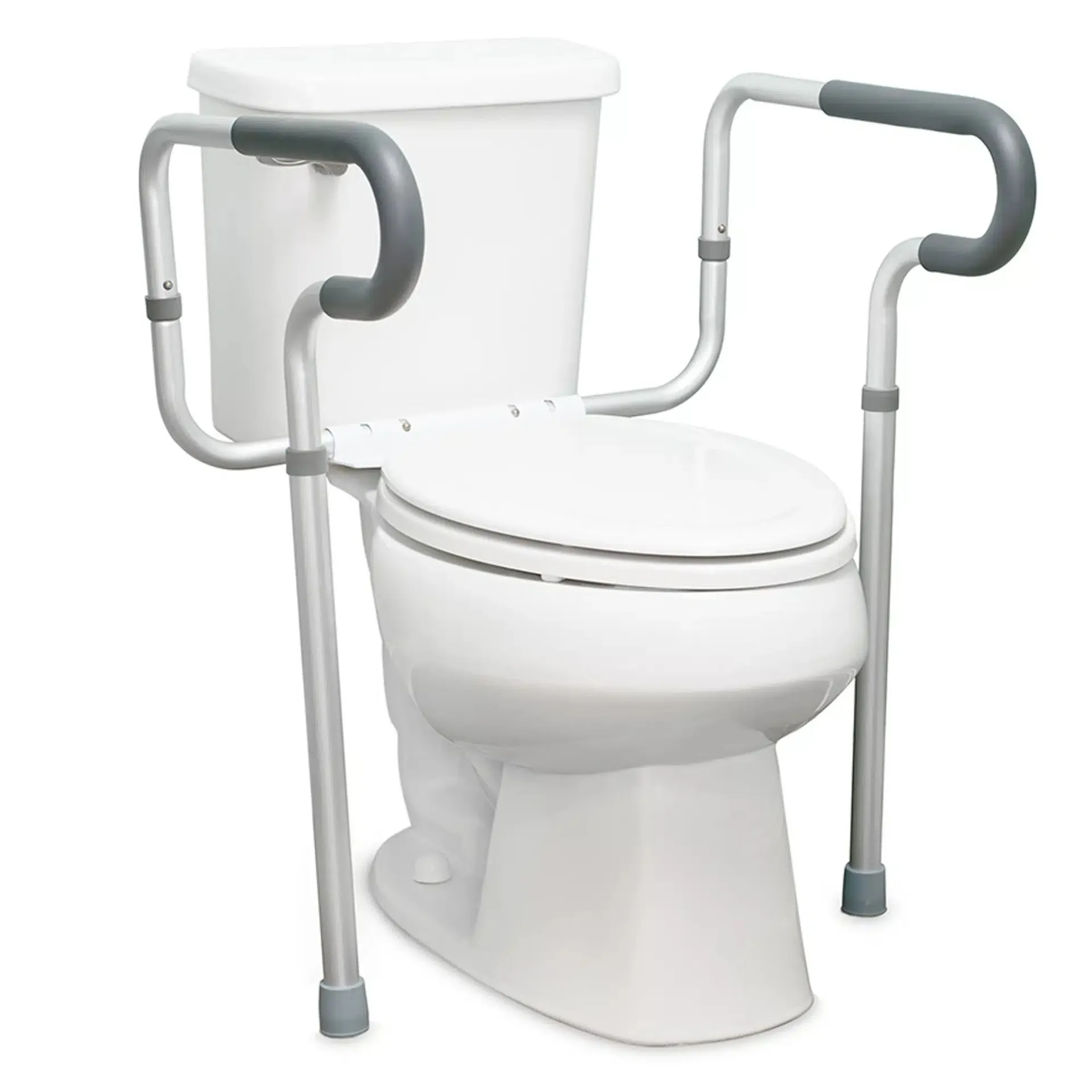 McKesson Toilet Safety Rail, Gray Aluminum - Image 6