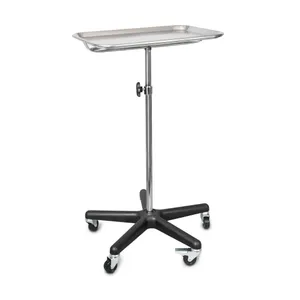 Mayo Instrument Tray Stand With Five Leg Base Mayo Instrument Tray Stand With Five Leg Base