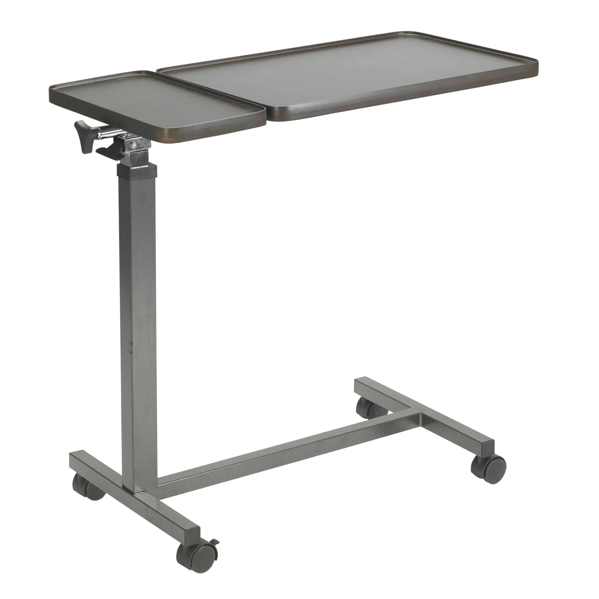 Drive Medical Multi-Purpose Tilt-Top Split Overbed Table Drive Medical Multi-Purpose Tilt-Top Split Overbed Table