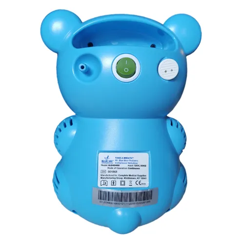 TAKE A BREATH Mr. Blue Bear Pediatric Compressor Nebulizer Kit by Blue Jay - Image 3