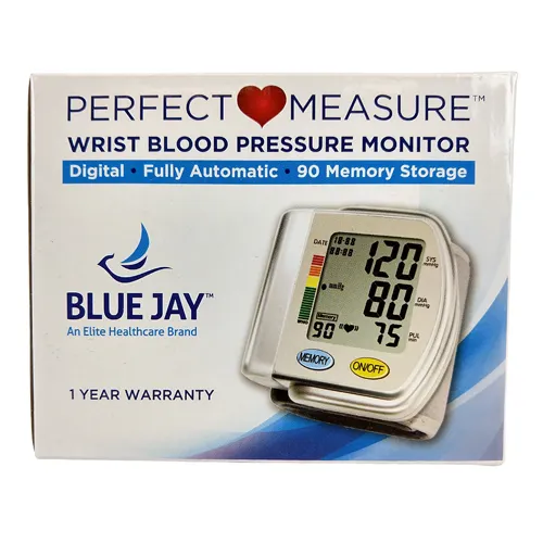PERFECT MEASURE Blue Jay Automatic Wrist Blood Pressure Monitor - Image 8